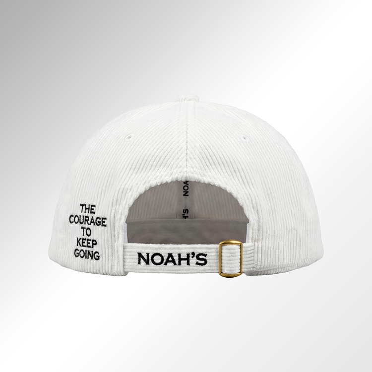 Embroidered-Keep Going Corduroy Cap