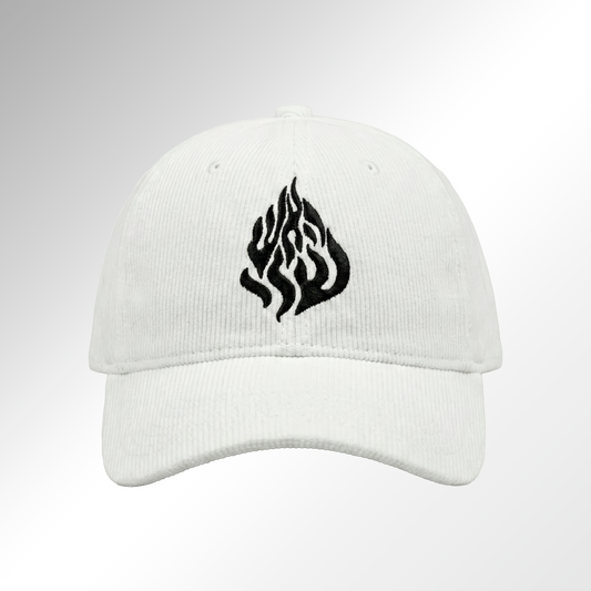 Embroidered-Keep Going Corduroy Cap