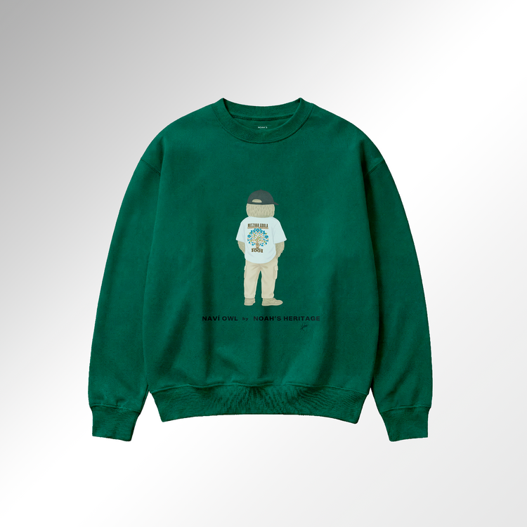 Navi Owl Axis Fleece Sweatshirt