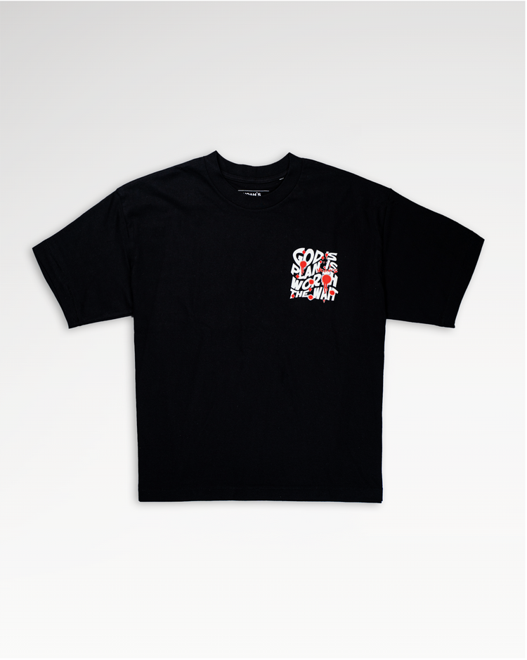 Mid-Oversized Divine Timing T-Shirt