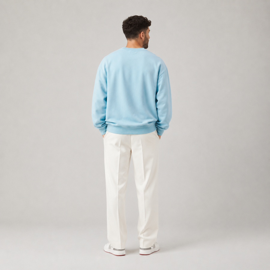 Navi Owl Style Fleece Sweatshirt