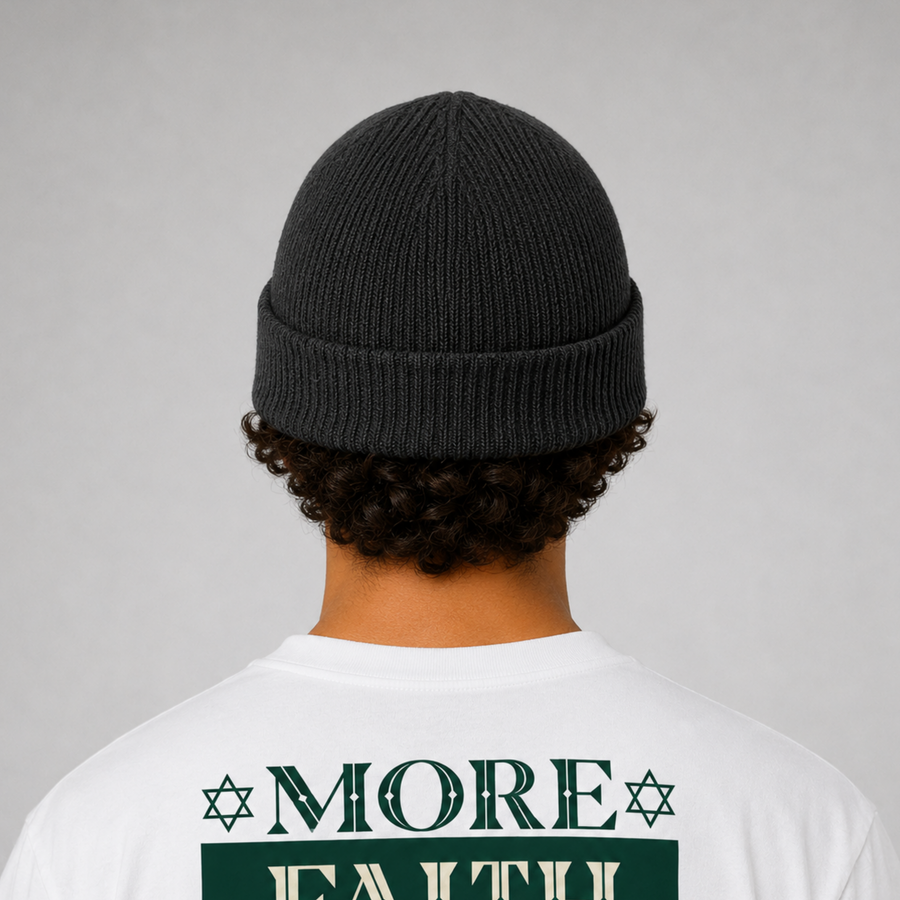 Beyond Symbol Washable Cashmere Beanie