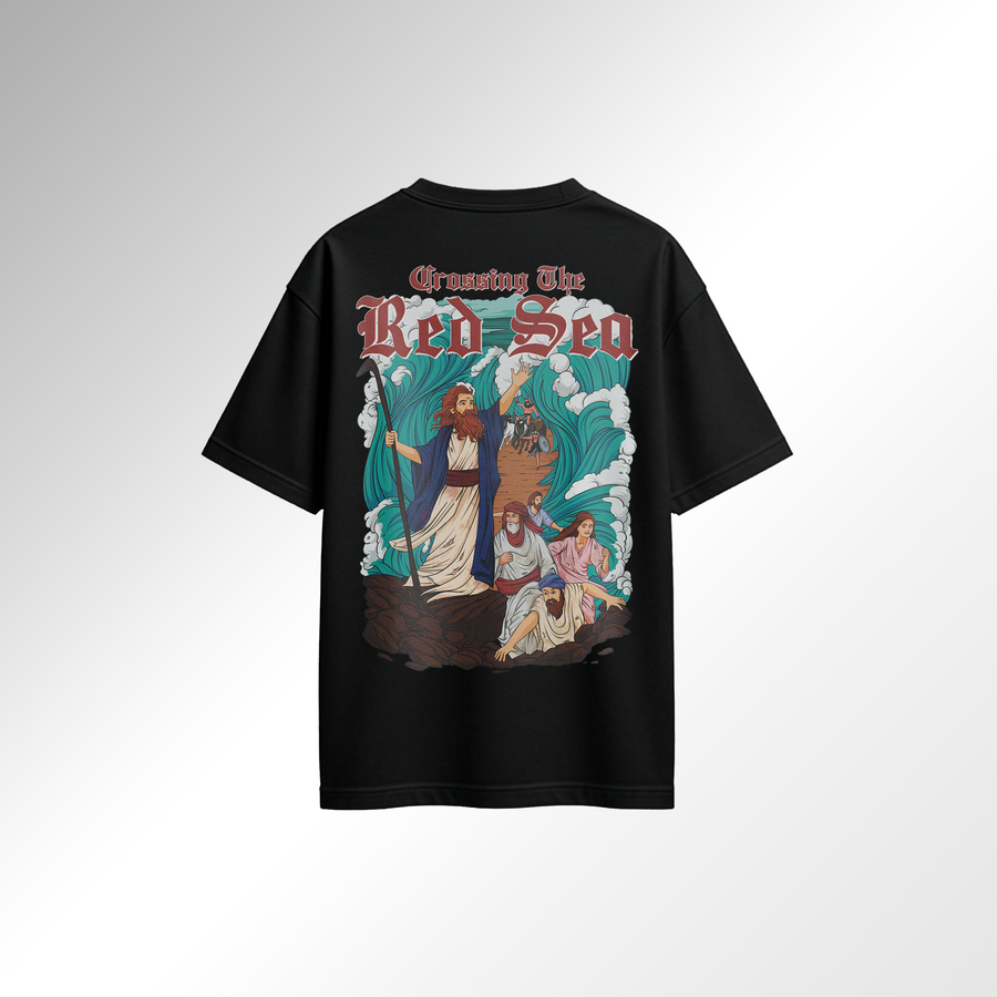 Oversized Red Sea T-Shirt