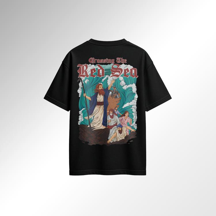 Oversized Red Sea T-Shirt