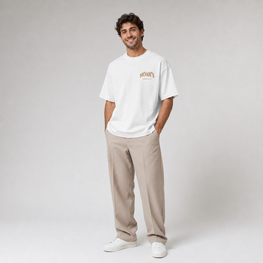 Mid-Oversized David's Harp T-Shirt