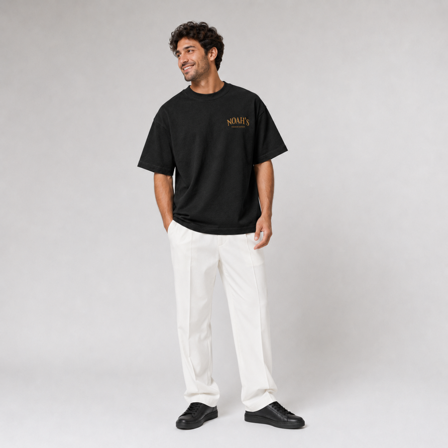 Mid-Oversized David's Harp T-Shirt