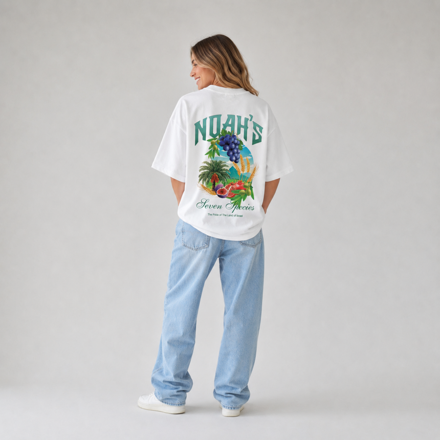 Mid-Oversized Seven Species T-Shirt