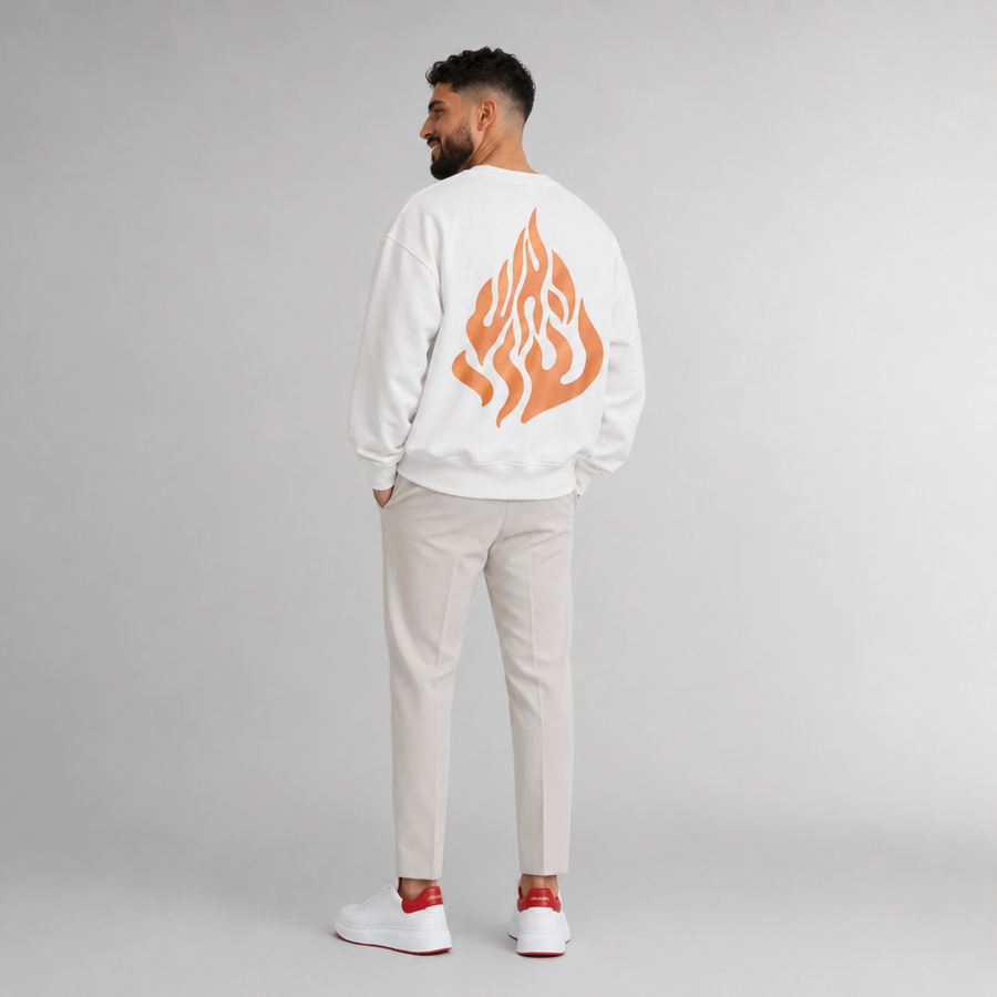 Bronze Backfire Fleece Sweatshirt