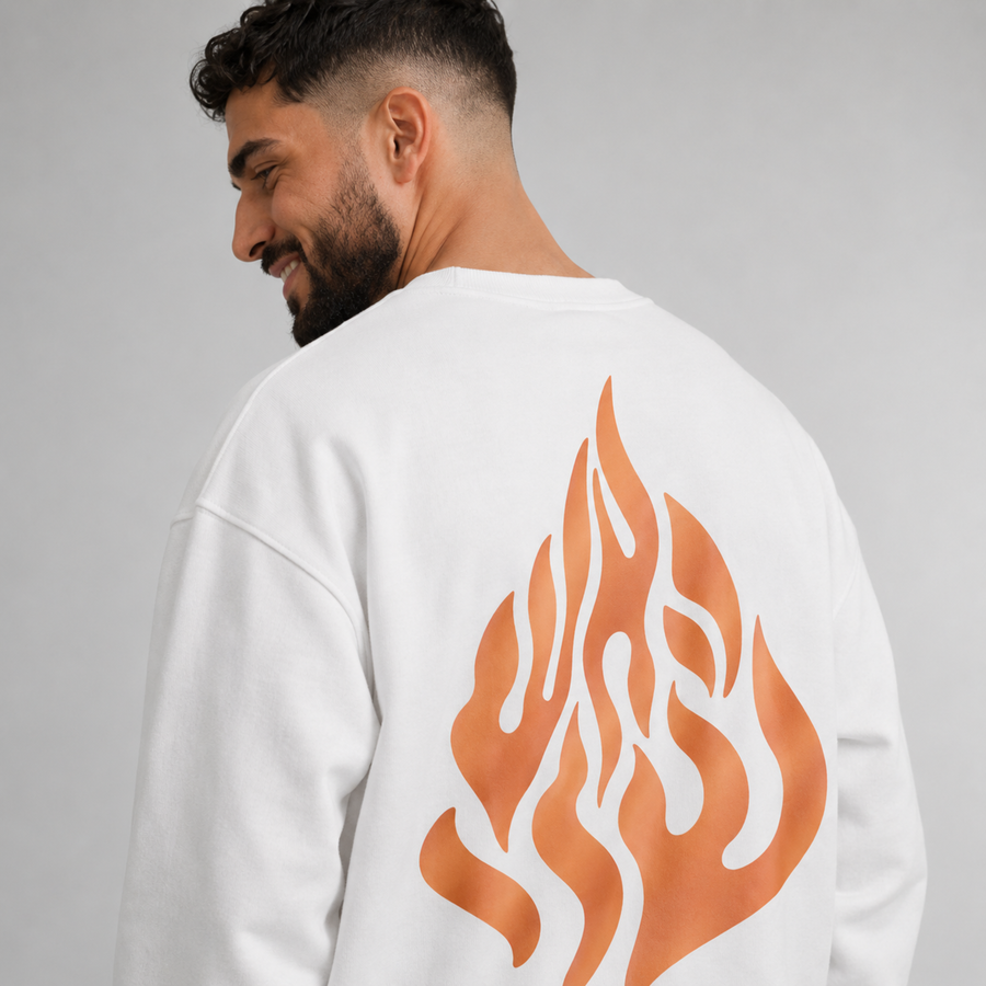 Bronze Backfire Fleece Sweatshirt