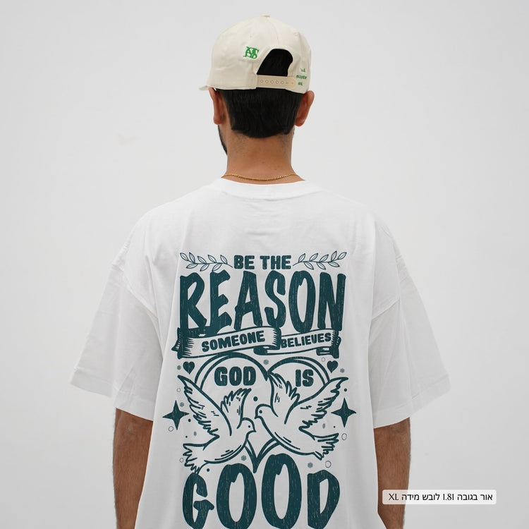 Mid-Oversized Faithful Impact T-Shirt