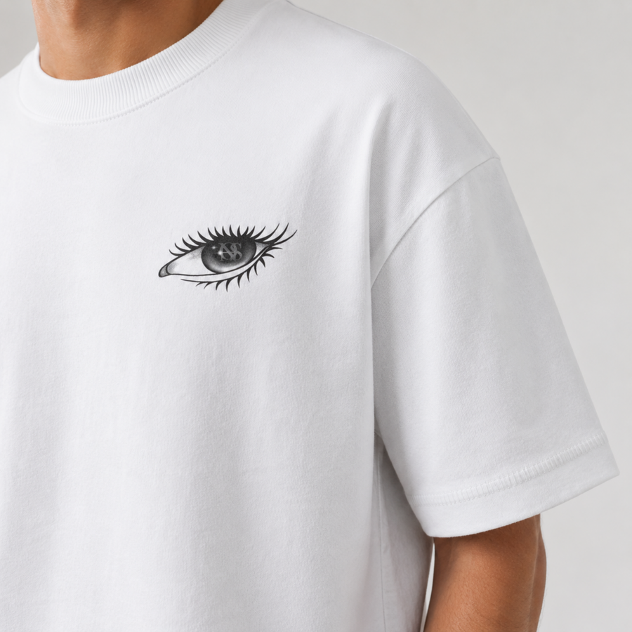 Mid-Oversized Eyes Ahead T-Shirt