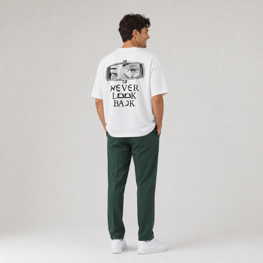 Mid-Oversized Eyes Ahead T-Shirt
