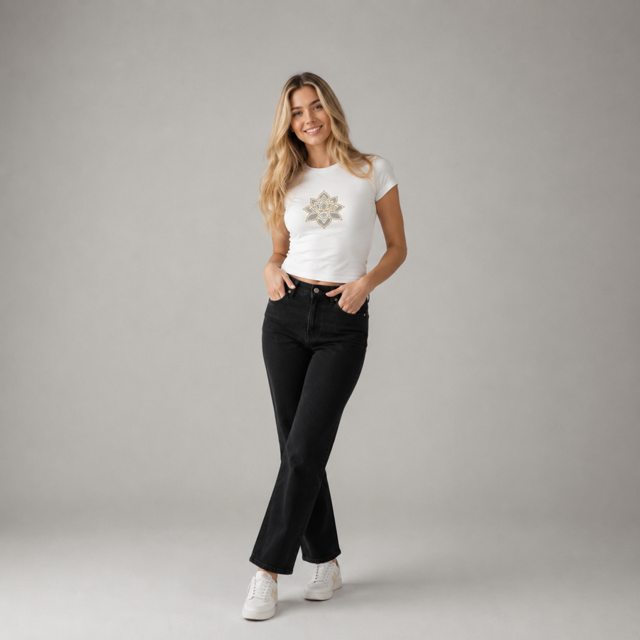 Lotus Crewneck T-Shirt
