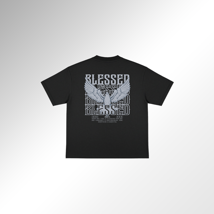 Mid-Oversized Blessed T-Shirt