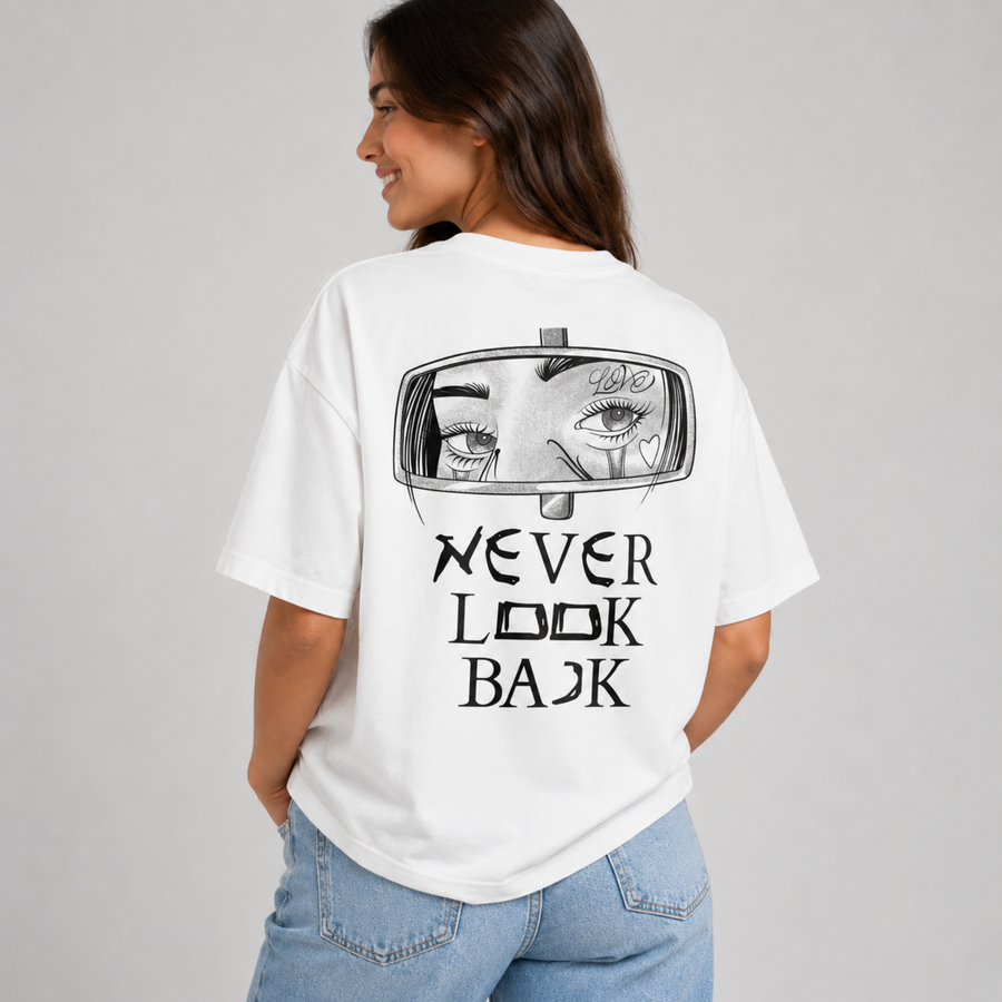 Mid-Oversized Eyes Ahead T-Shirt