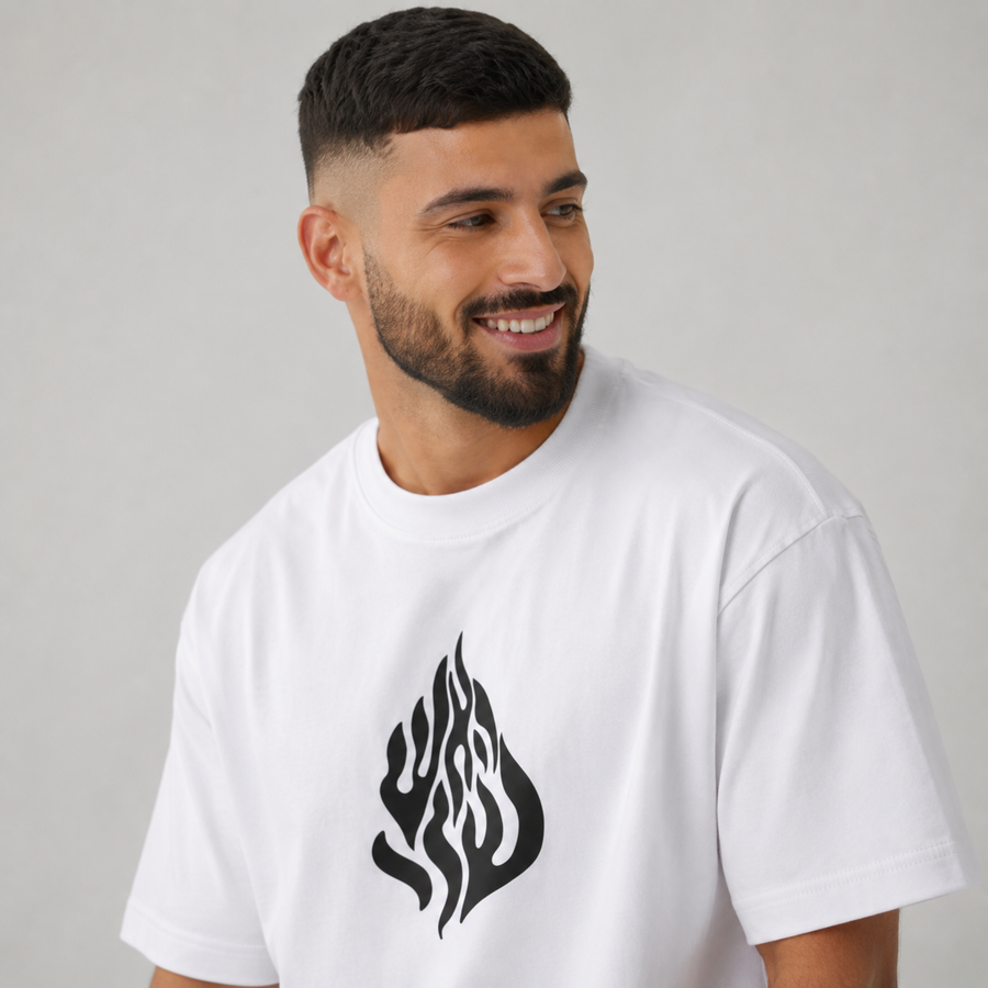 Classic Fit Flame T-Shirt