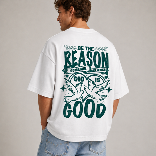 Mid-Oversized Faithful Impact T-Shirt