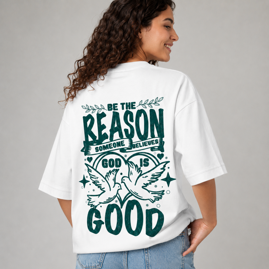 Mid-Oversized Faithful Impact T-Shirt