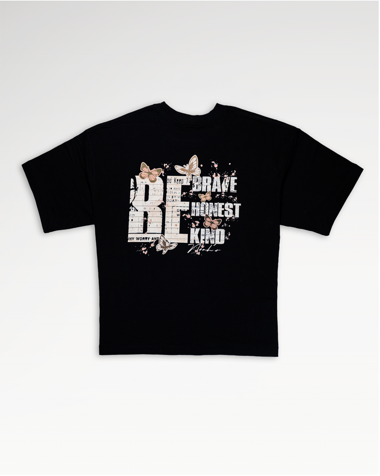 Mid-Oversized Brave&Kind T-Shirt