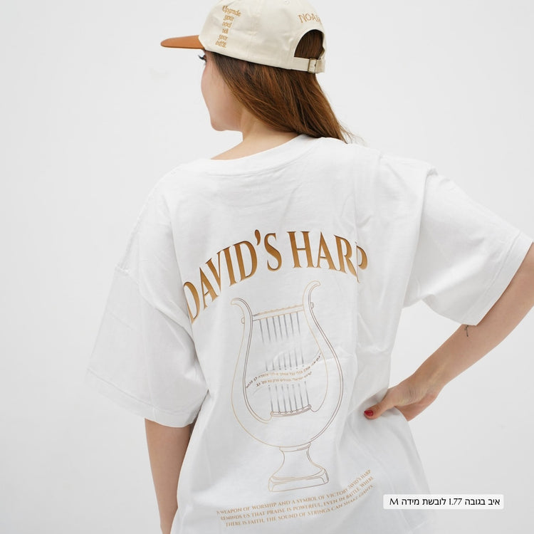 Mid-Oversized David's Harp T-Shirt