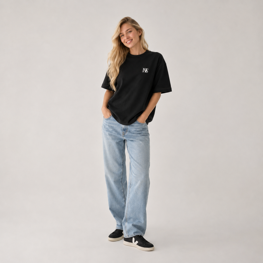 Mid-Oversized Backfire T-Shirt