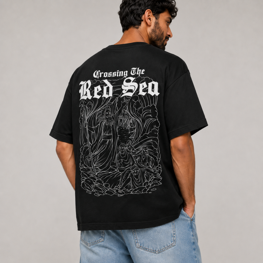Oversized Red Sea T-Shirt