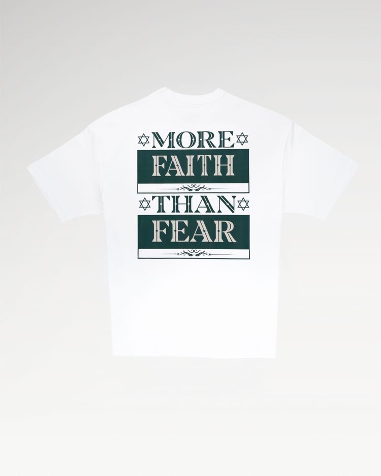 Mid-Oversized Faith Over Fear T-Shirt