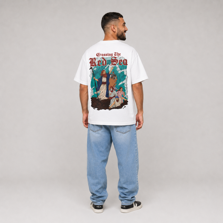 Oversized Red Sea T-Shirt