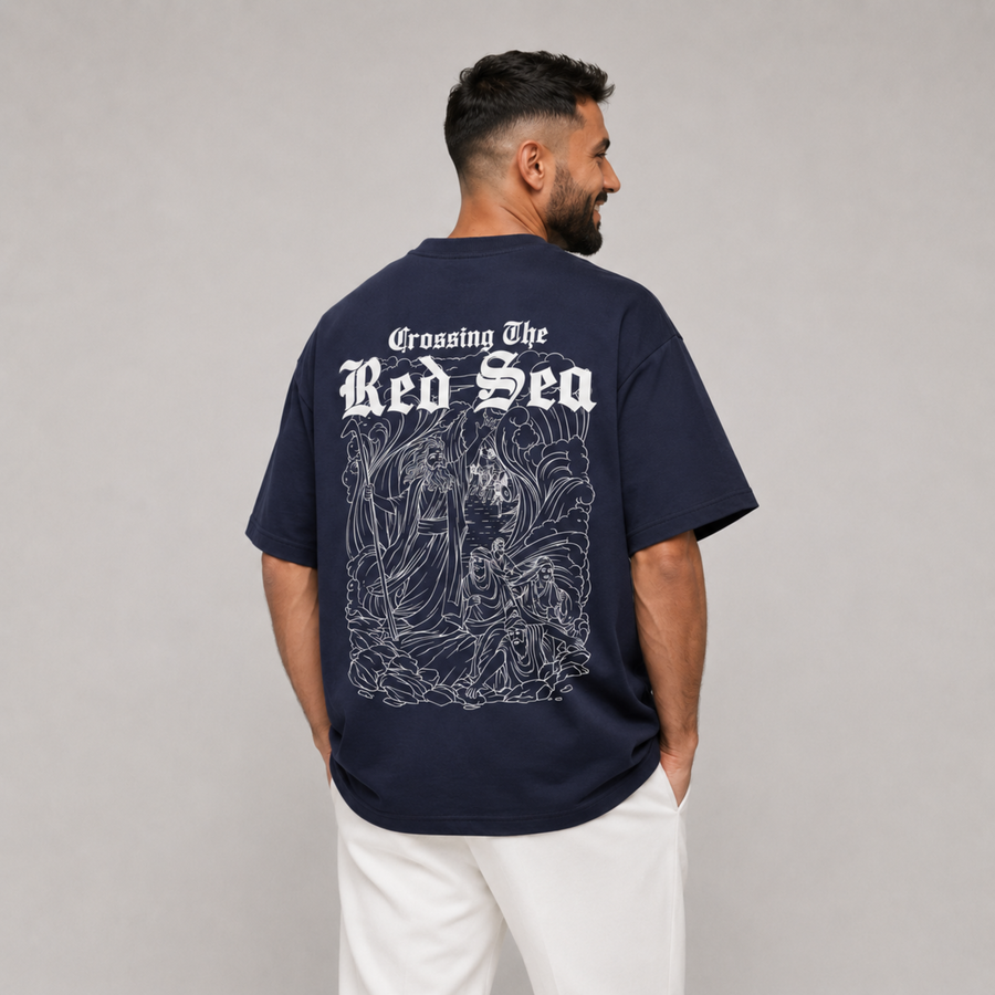 Oversized Red Sea T-Shirt