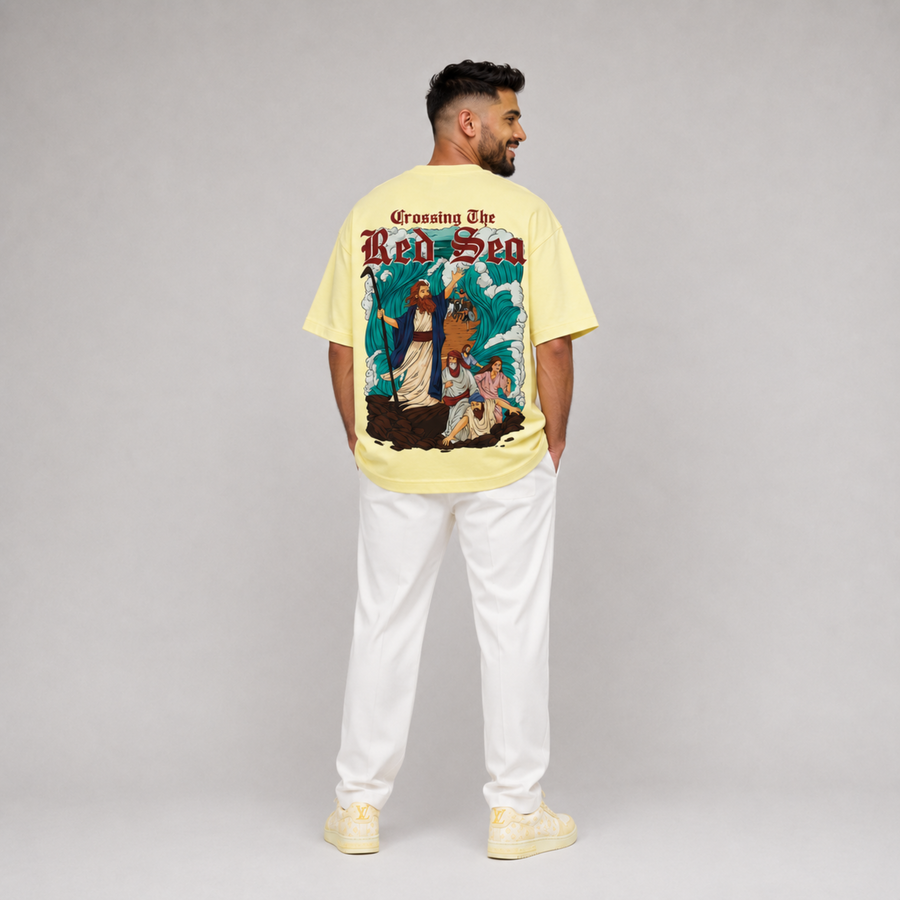 Oversized Red Sea T-Shirt