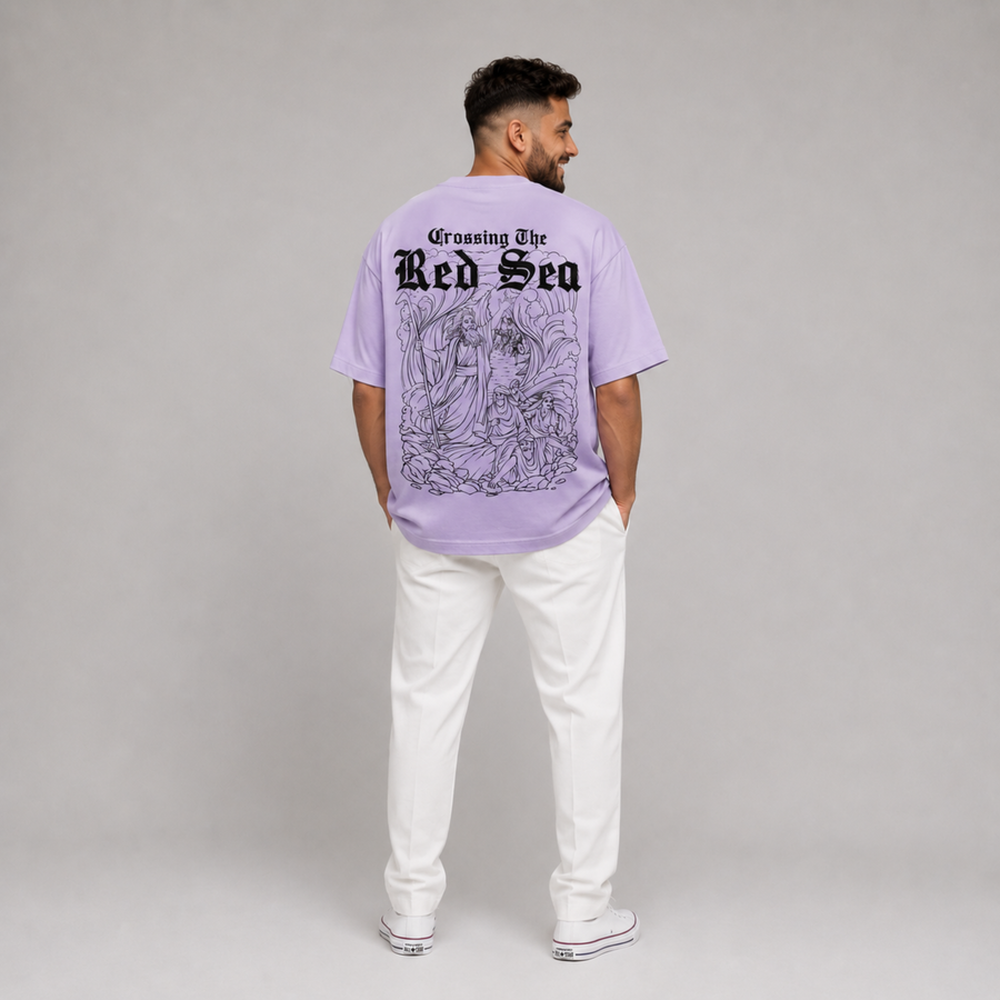 Oversized Red Sea T-Shirt