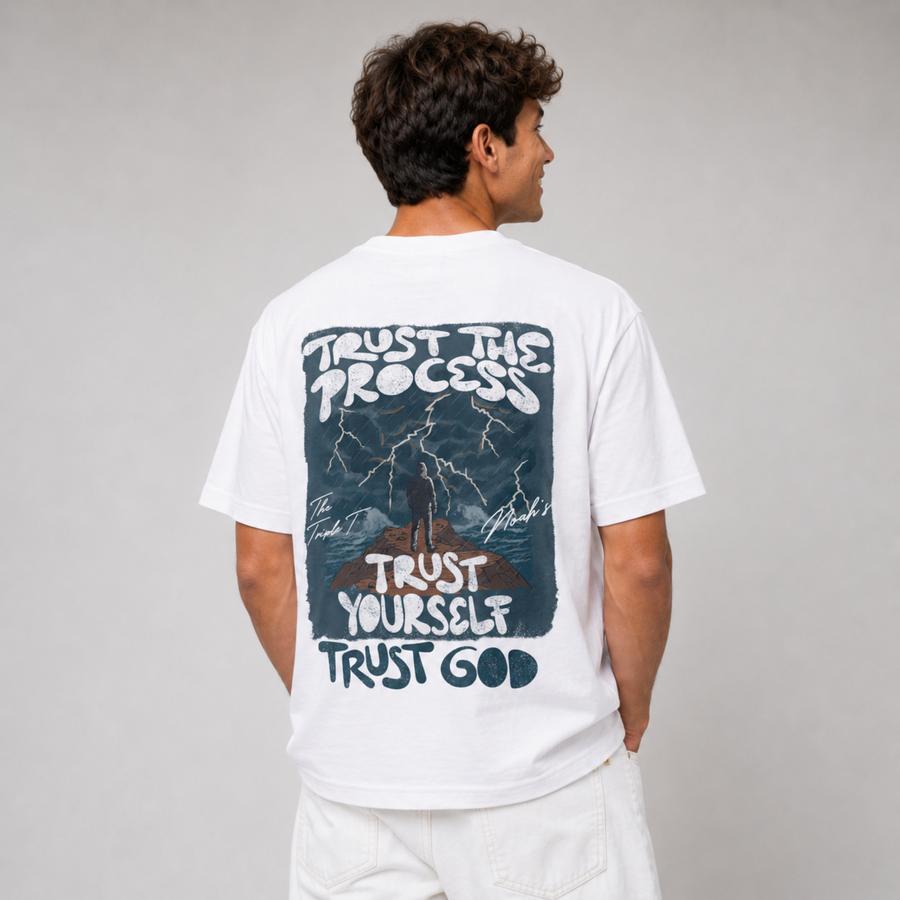 Mid-Oversized Triple Trust T-Shirt