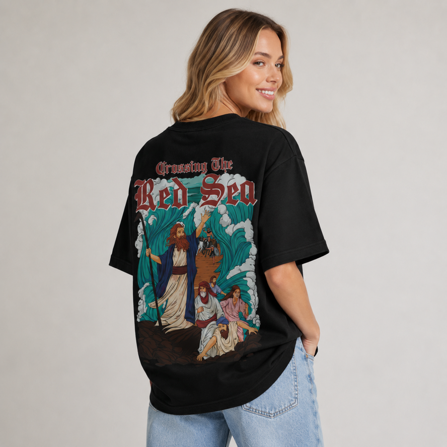 Oversized Red Sea T-Shirt