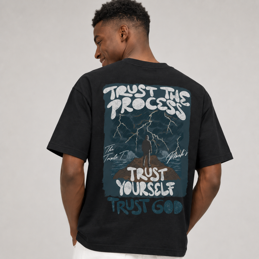 Mid-Oversized Triple Trust T-Shirt