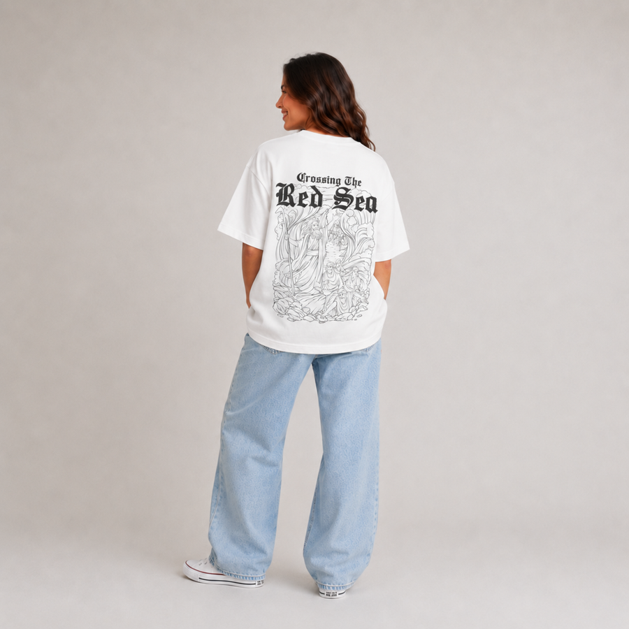 Oversized Red Sea T-Shirt
