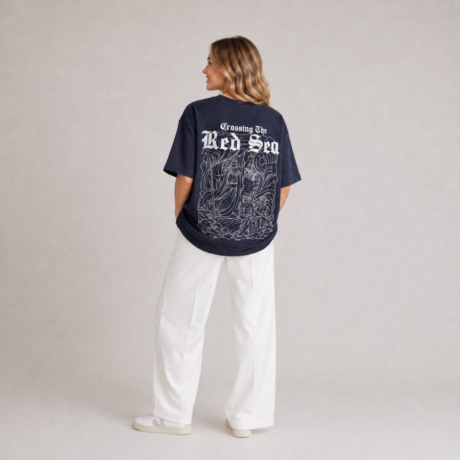 Oversized Red Sea T-Shirt