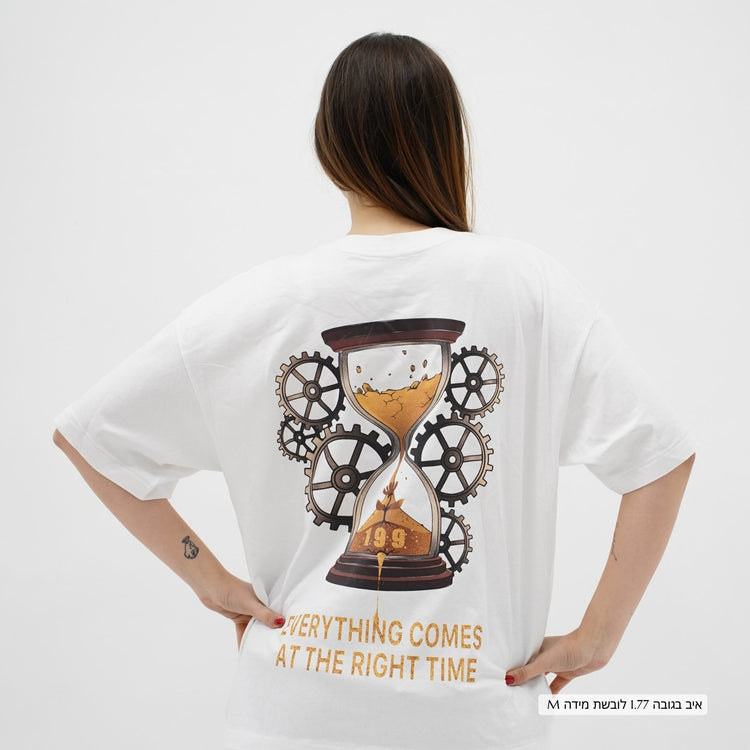 Mid-Oversized Perfect Timing T-Shirt
