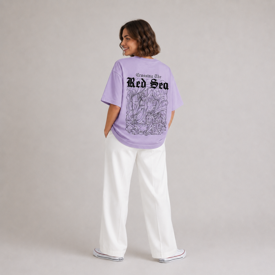 Oversized Red Sea T-Shirt