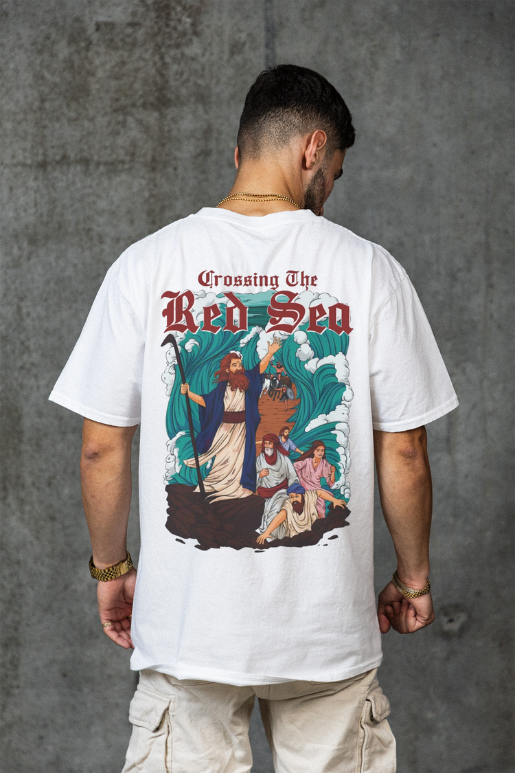 Oversized Red Sea T-Shirt