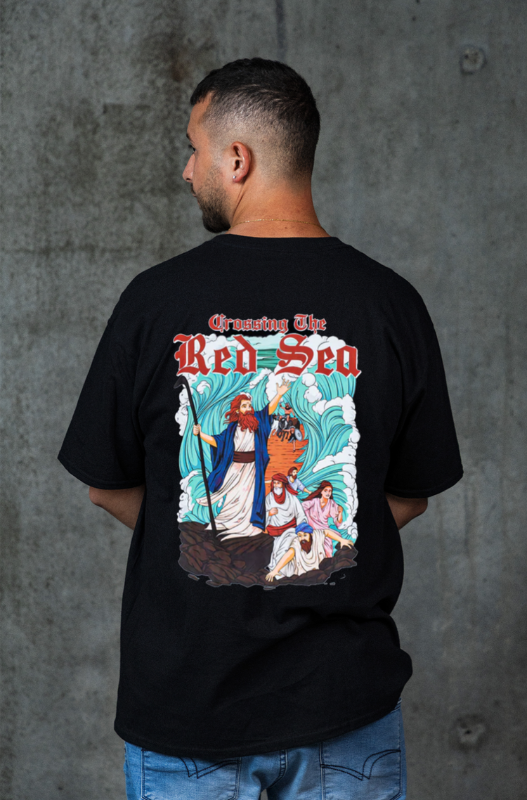 Oversized Red Sea T-Shirt