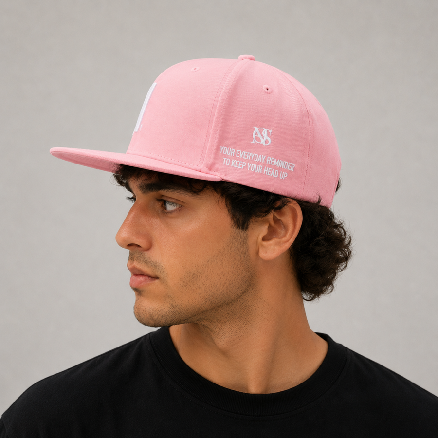 Quiet Reminder flat brim Embroidered Cap