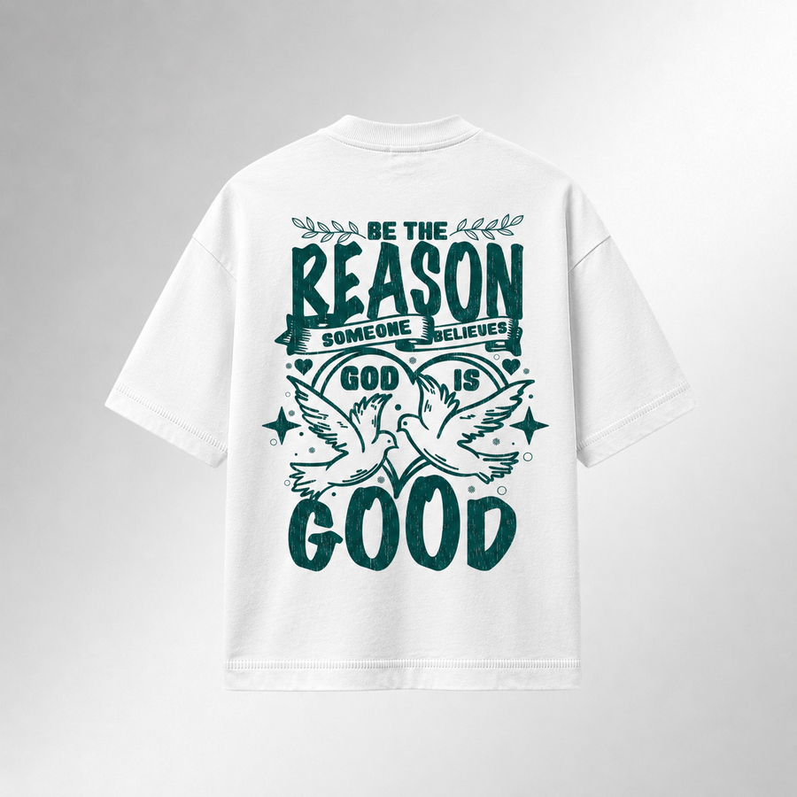 Mid-Oversized Faithful Impact T-Shirt