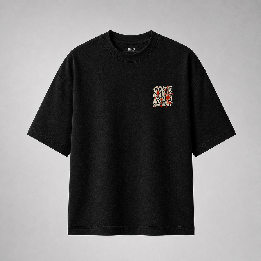 Mid-Oversized Divine Timing T-Shirt