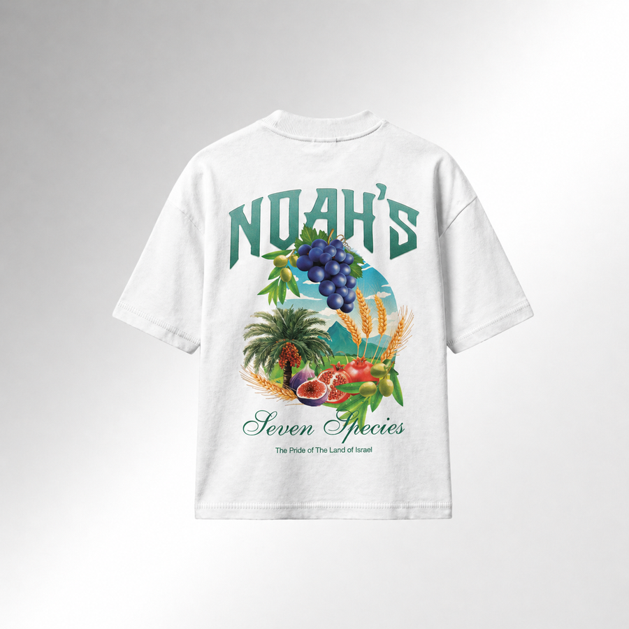 Mid-Oversized Seven Species T-Shirt