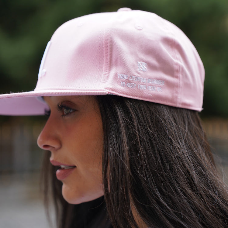 Quiet Reminder flat brim Embroidered Cap
