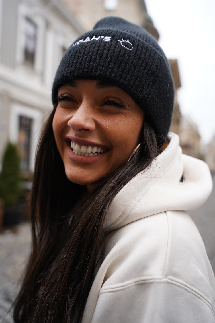 Beyond Symbol Washable Cashmere Beanie