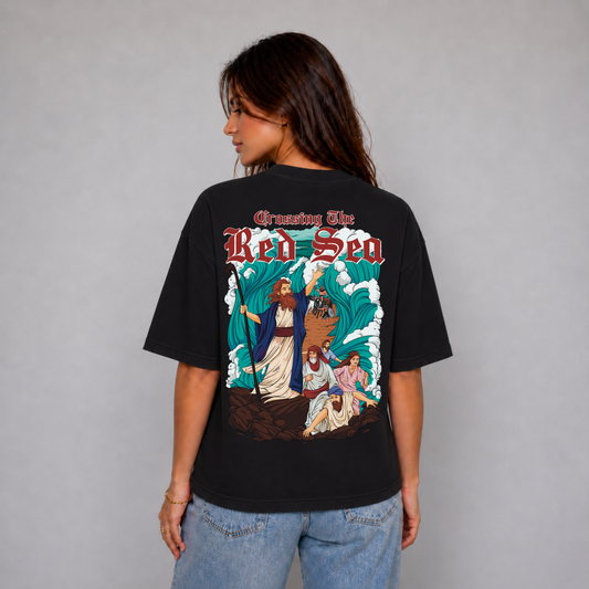 Oversized Red Sea T-Shirt