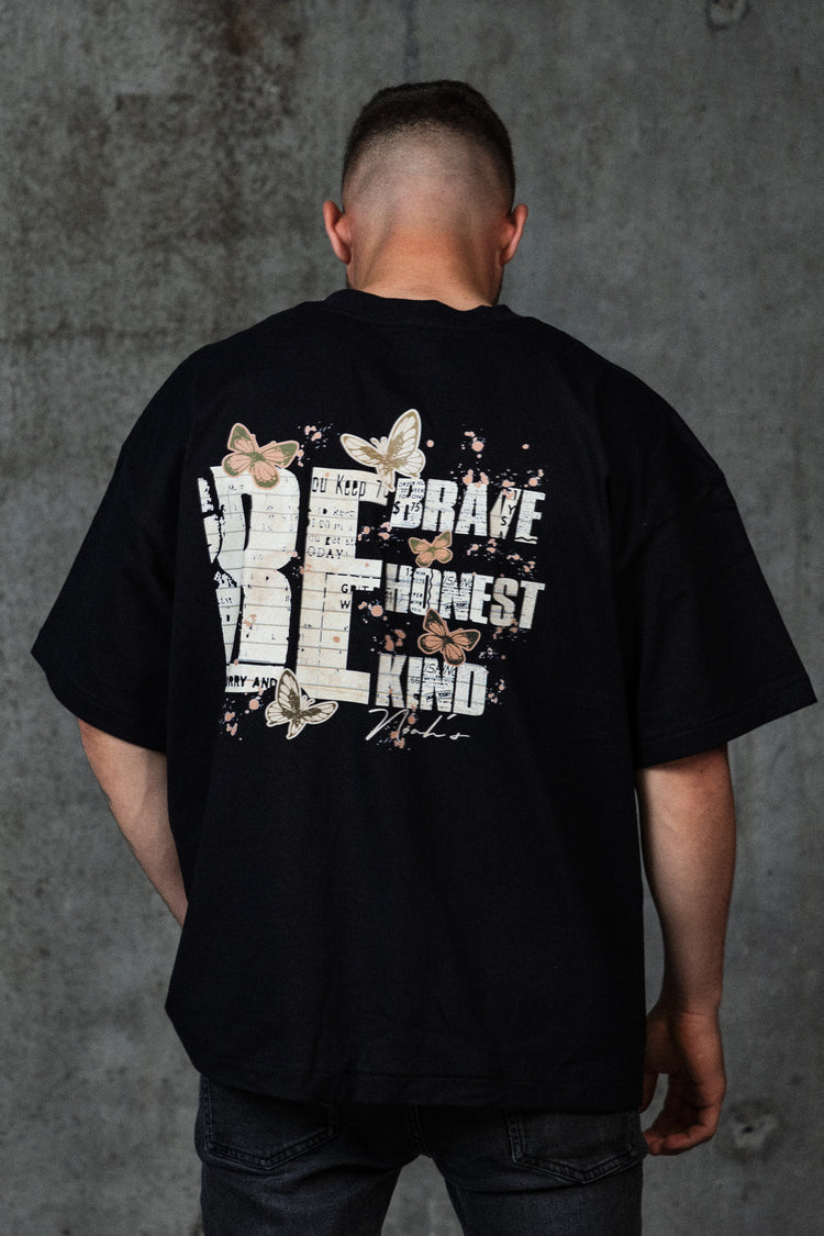 Mid-Oversized Brave&Kind T-Shirt