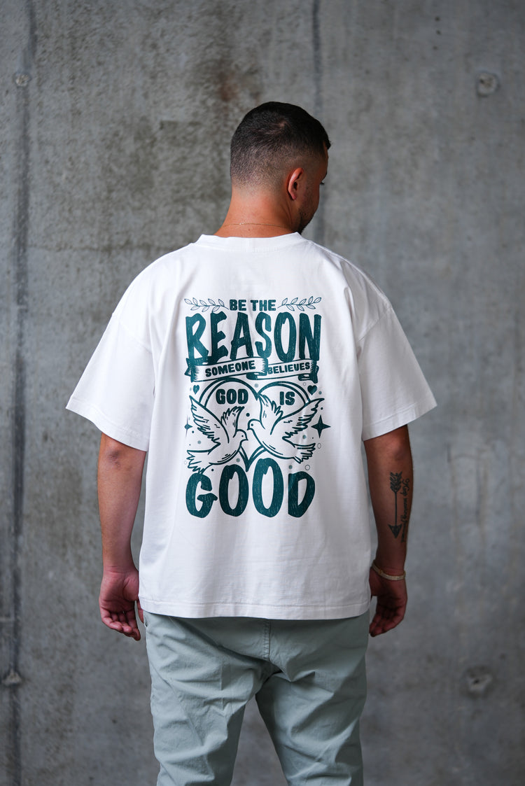 Mid-Oversized Faithful Impact T-Shirt