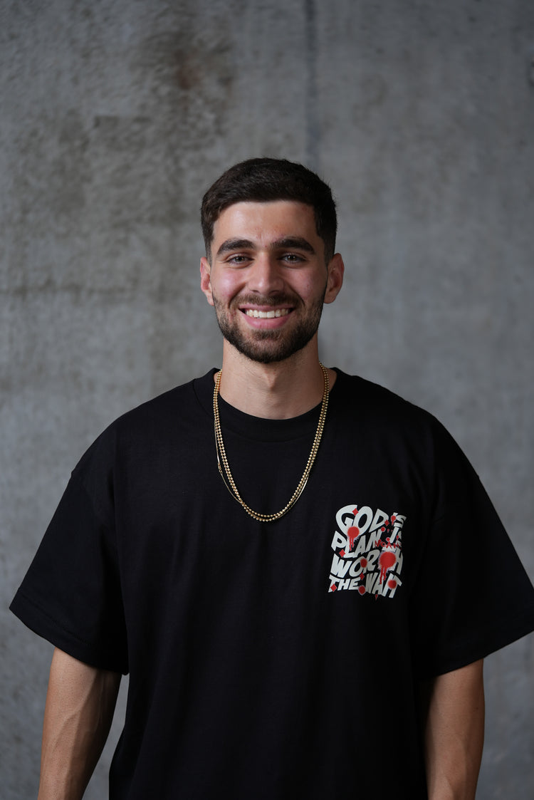 Mid-Oversized Divine Timing T-Shirt